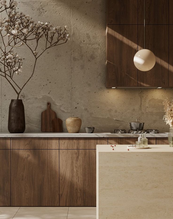 Cozy Industrial Kitchen