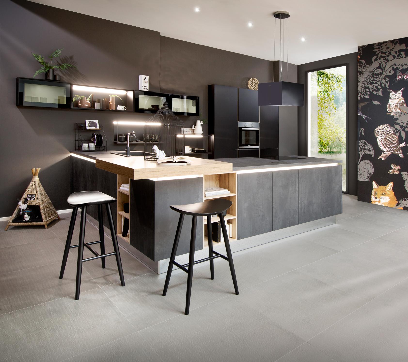 COMET-GL Spachtelbeton-graphit TOP SOFT-GL Schwarz