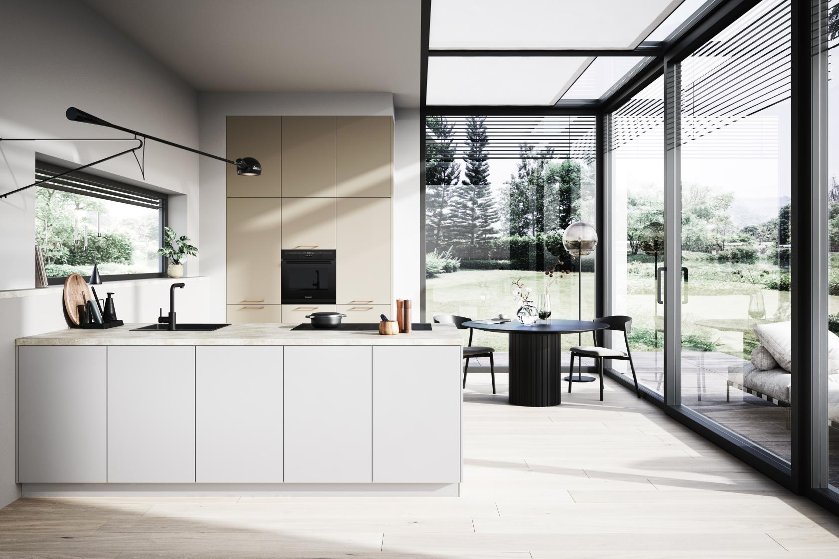 TOP SOFT Satin SMART Sandgrau metallic