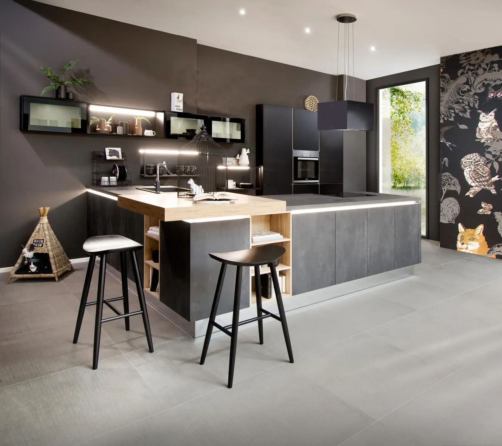 COMET-GL Spachtelbeton-graphit TOP SOFT-GL Schwarz