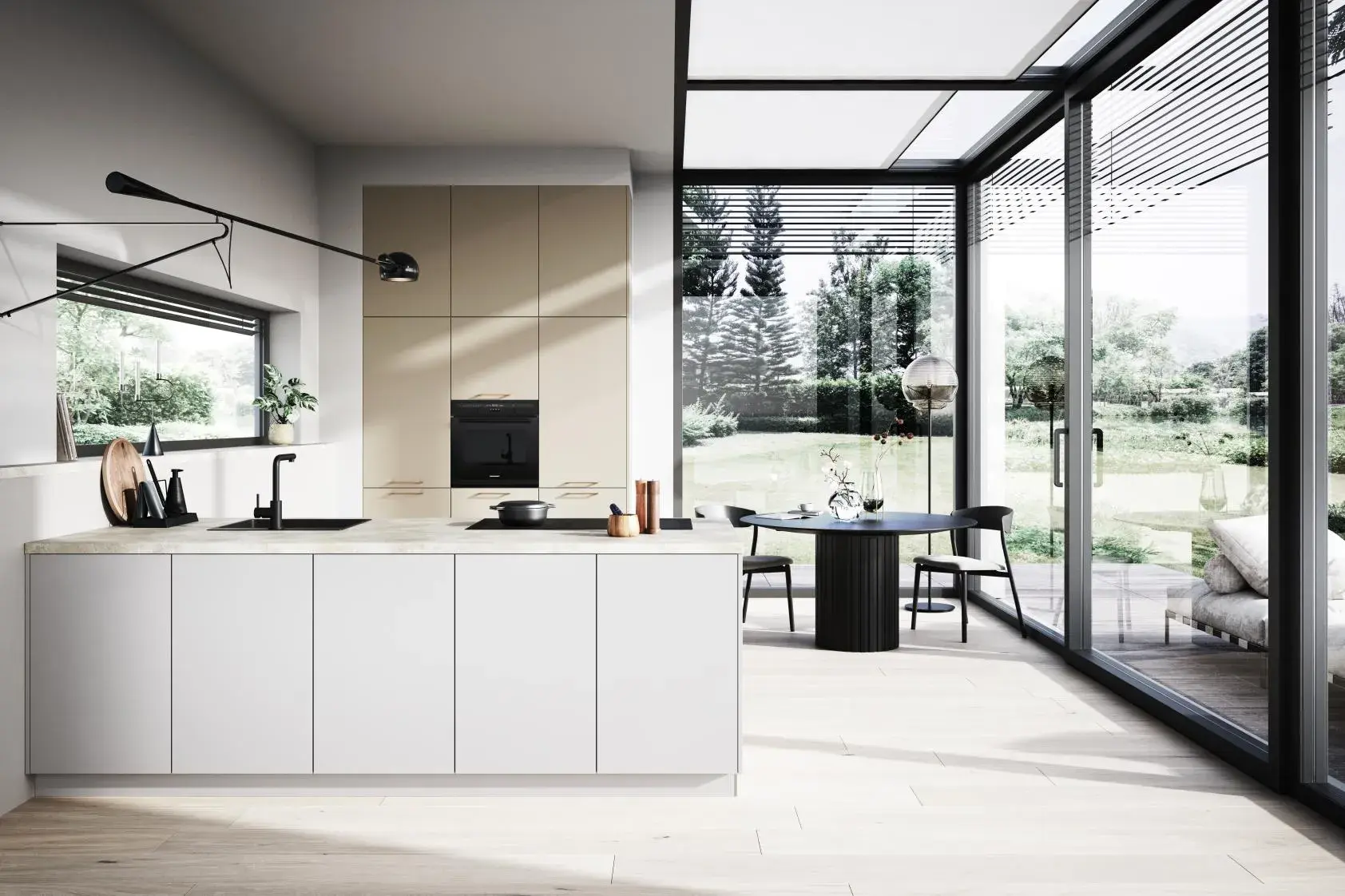 TOP SOFT Satin SMART Sandgrau metallic